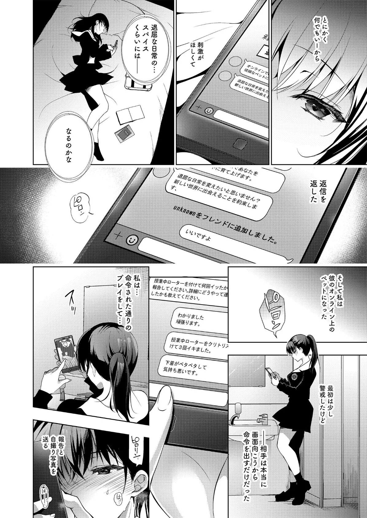 画面越しのパラフィリア 6ページ