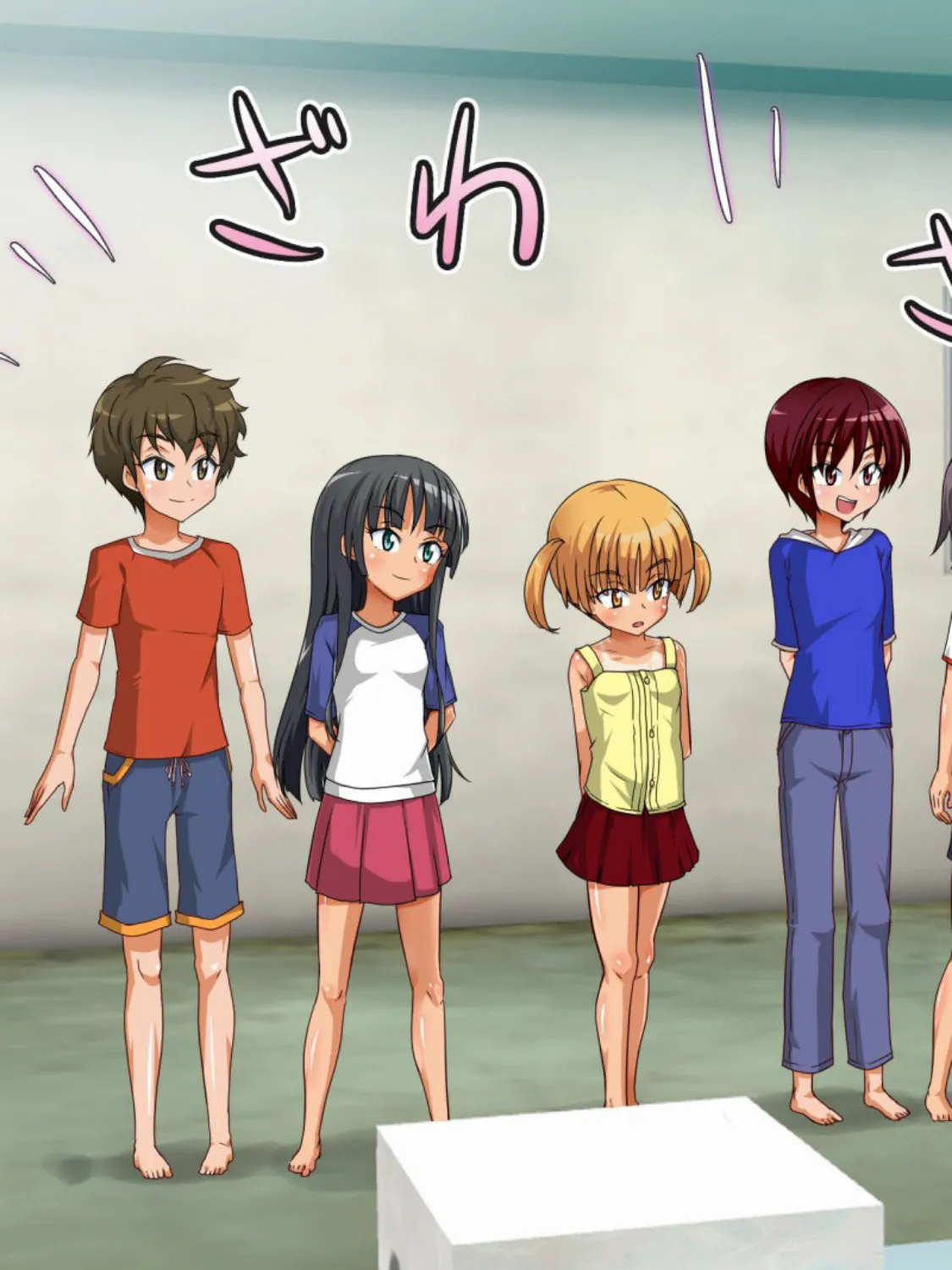 全裸で水泳授業しちゃいました！ モザイク版 5ページ