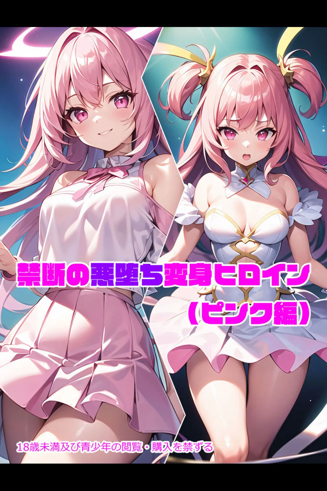 【全3作収録】禁断の悪堕ち変身ヒロイン【ピンク・ブルー・イエロー編】モザイク版 3ページ