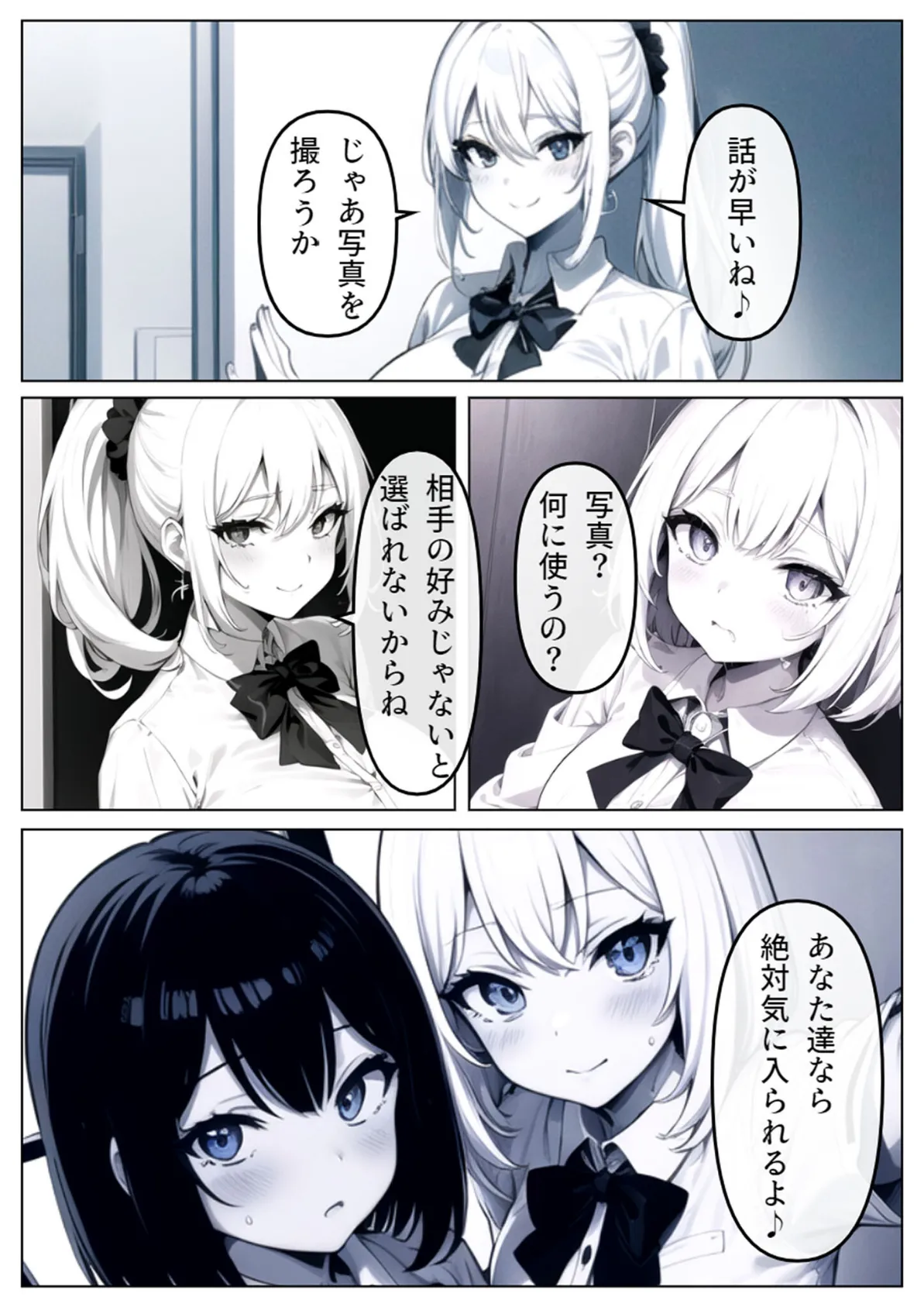 パパ活へのキケンすぎる誘い 清楚彼女が堕ちていく モザイク版 7ページ