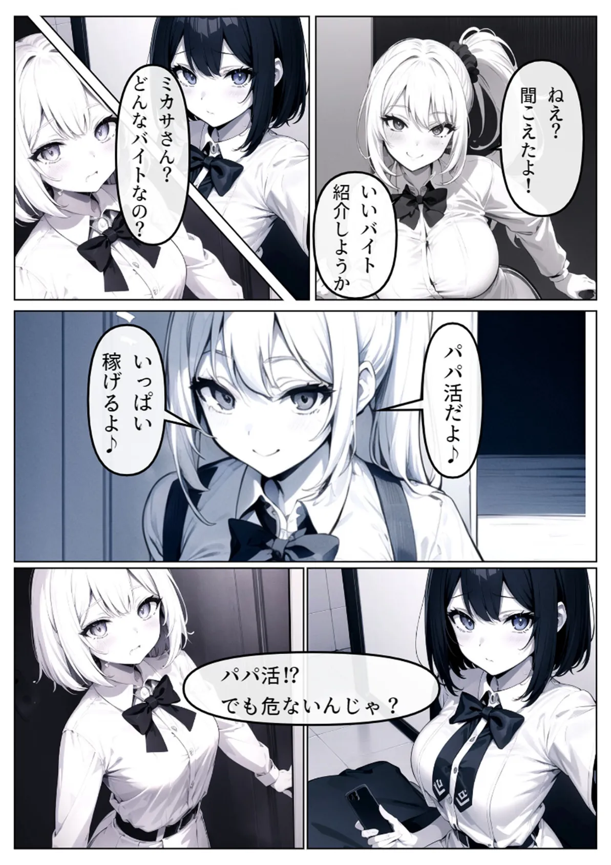 パパ活へのキケンすぎる誘い 清楚彼女が堕ちていく 5ページ