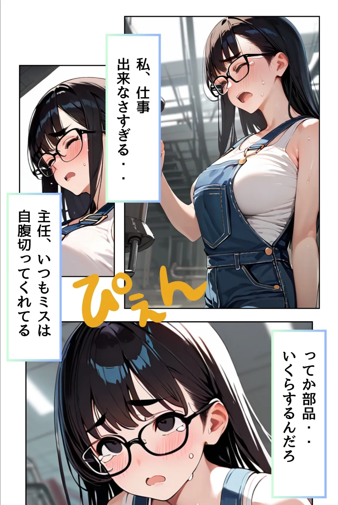 あの娘の残業はイケない副業 R指定【合冊版】(フルカラー) 14ページ