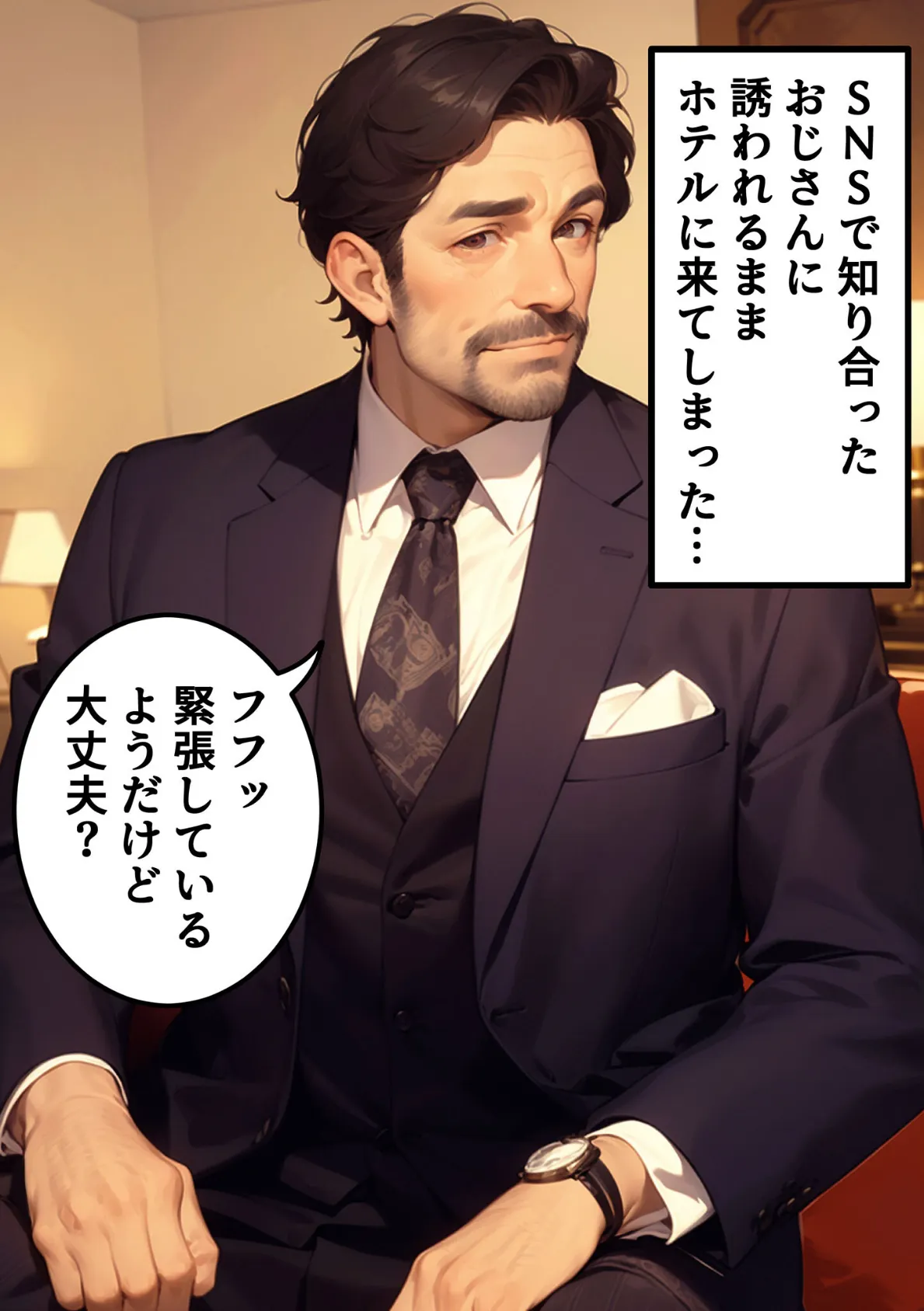 みのり(●●)初めてのパパ活 モザイク版 7ページ