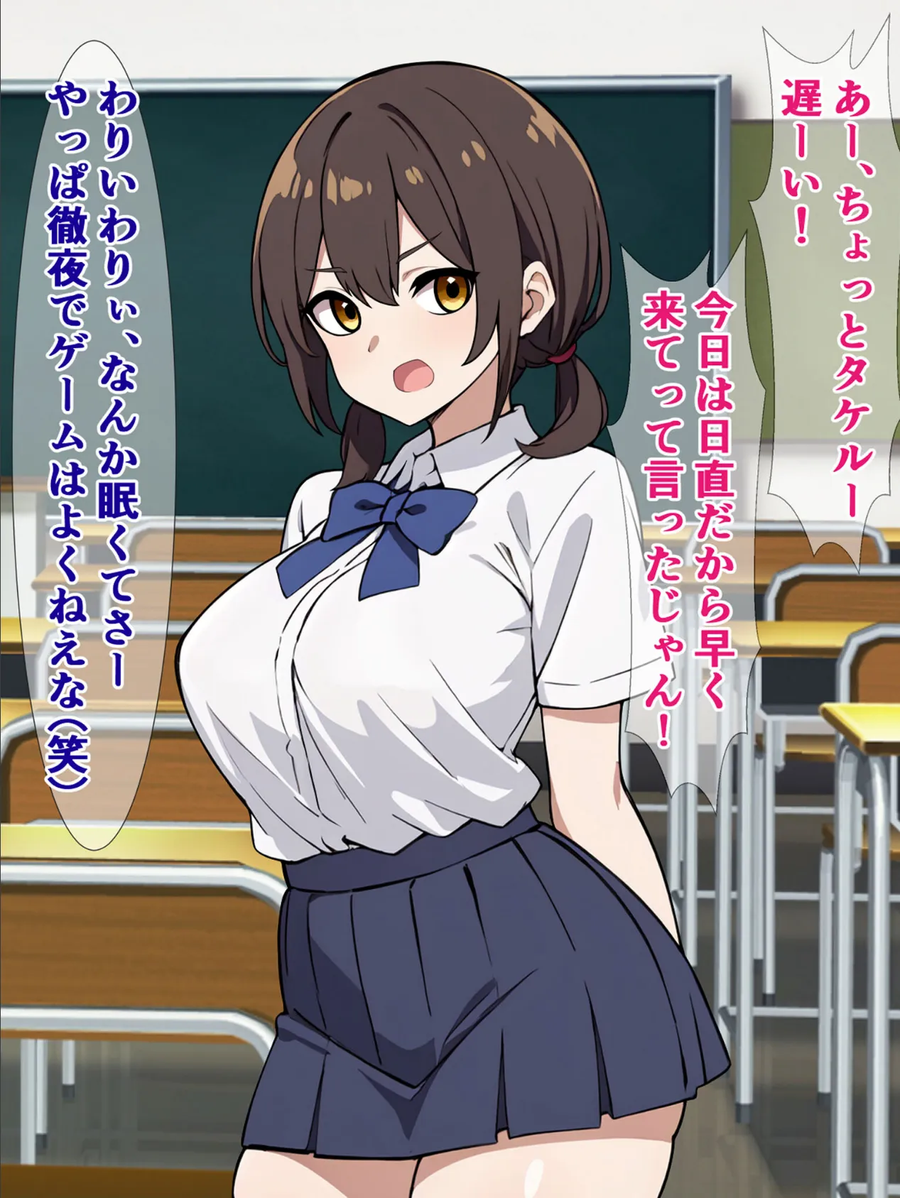 は? 俺の彼女が、あんなブサイク陰キャに寝取られるわけないんだが(笑) モザイク版 4ページ