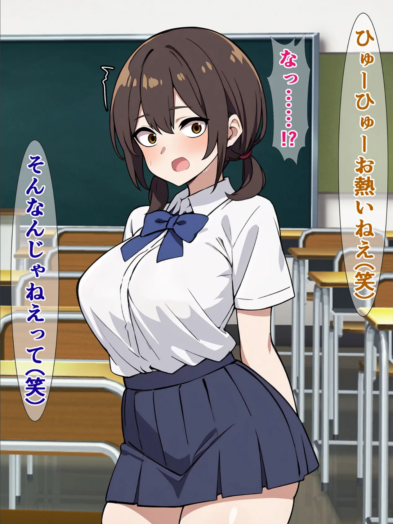 は? 俺の彼女が、あんなブサイク陰キャに寝取られるわけないんだが(笑) モザイク版 7ページ