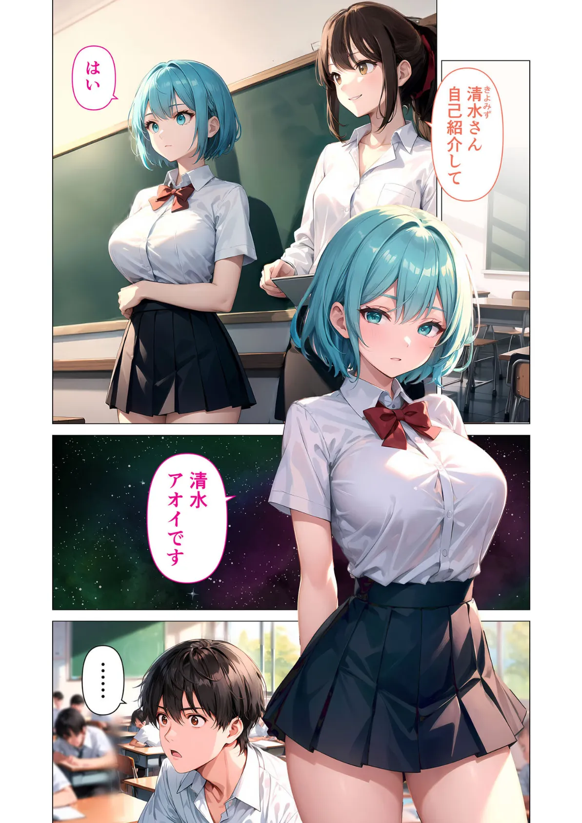 【合冊版】巨乳な転××にヤリたい放題 モザイク版 6ページ