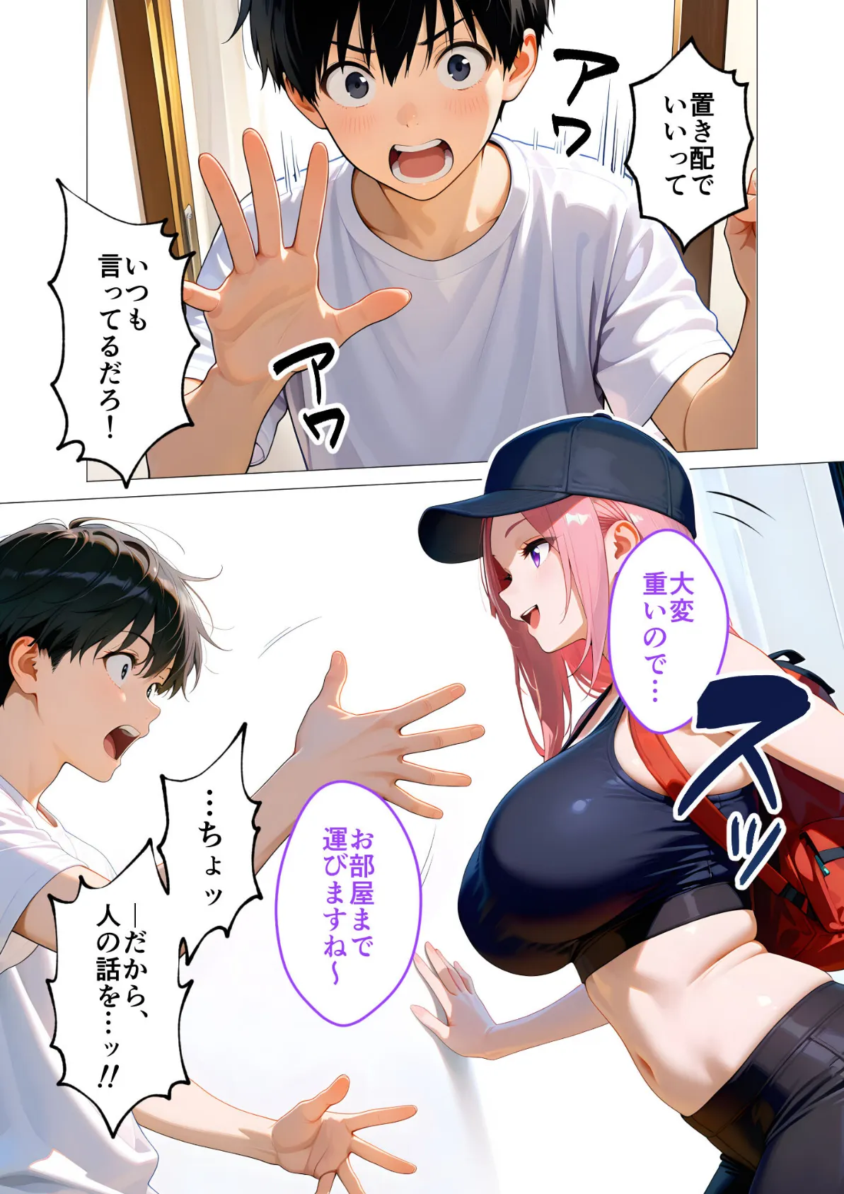 BiXXX Delivery 第4巻 〜どすけべ配達員のセックスデリ〜 モザイク版 11ページ