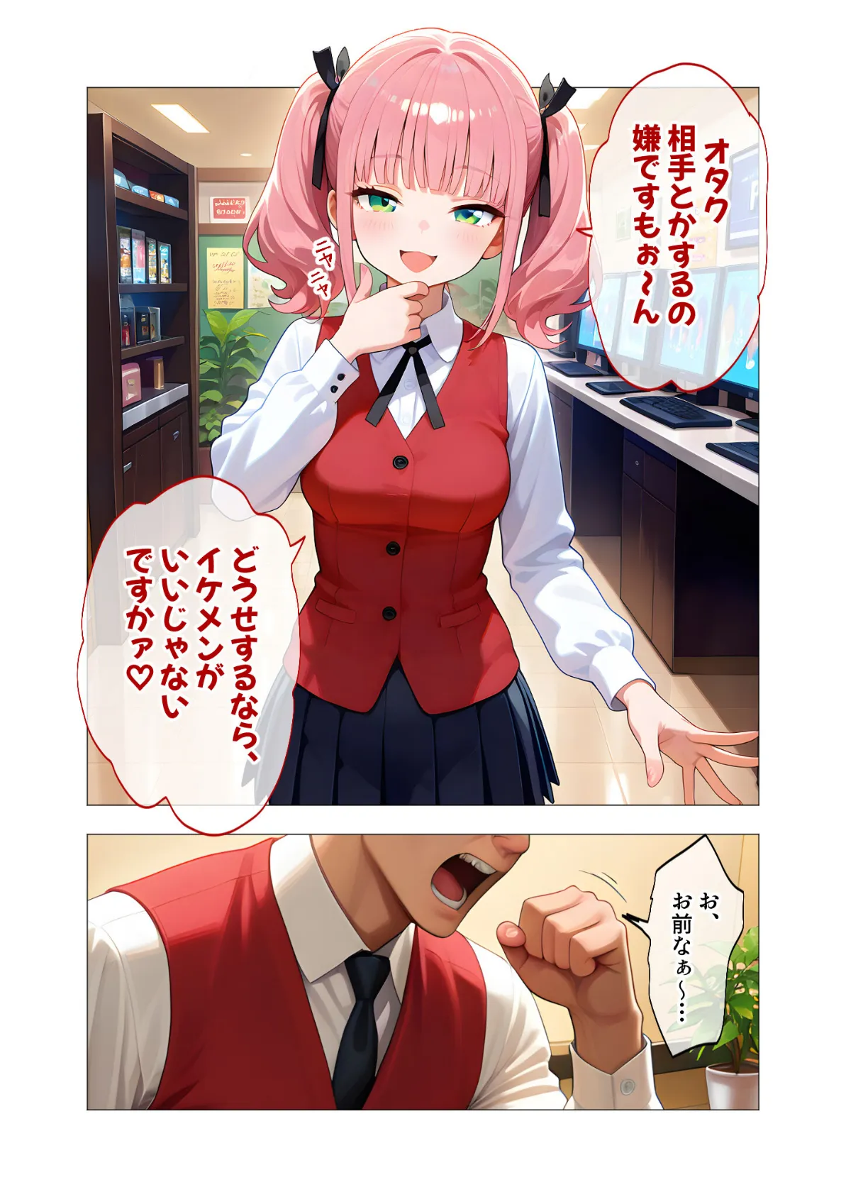 当店限定!セックス¥0サービス 〜ナマイキ店員さんにわからせえっち〜 モザイク版 4ページ