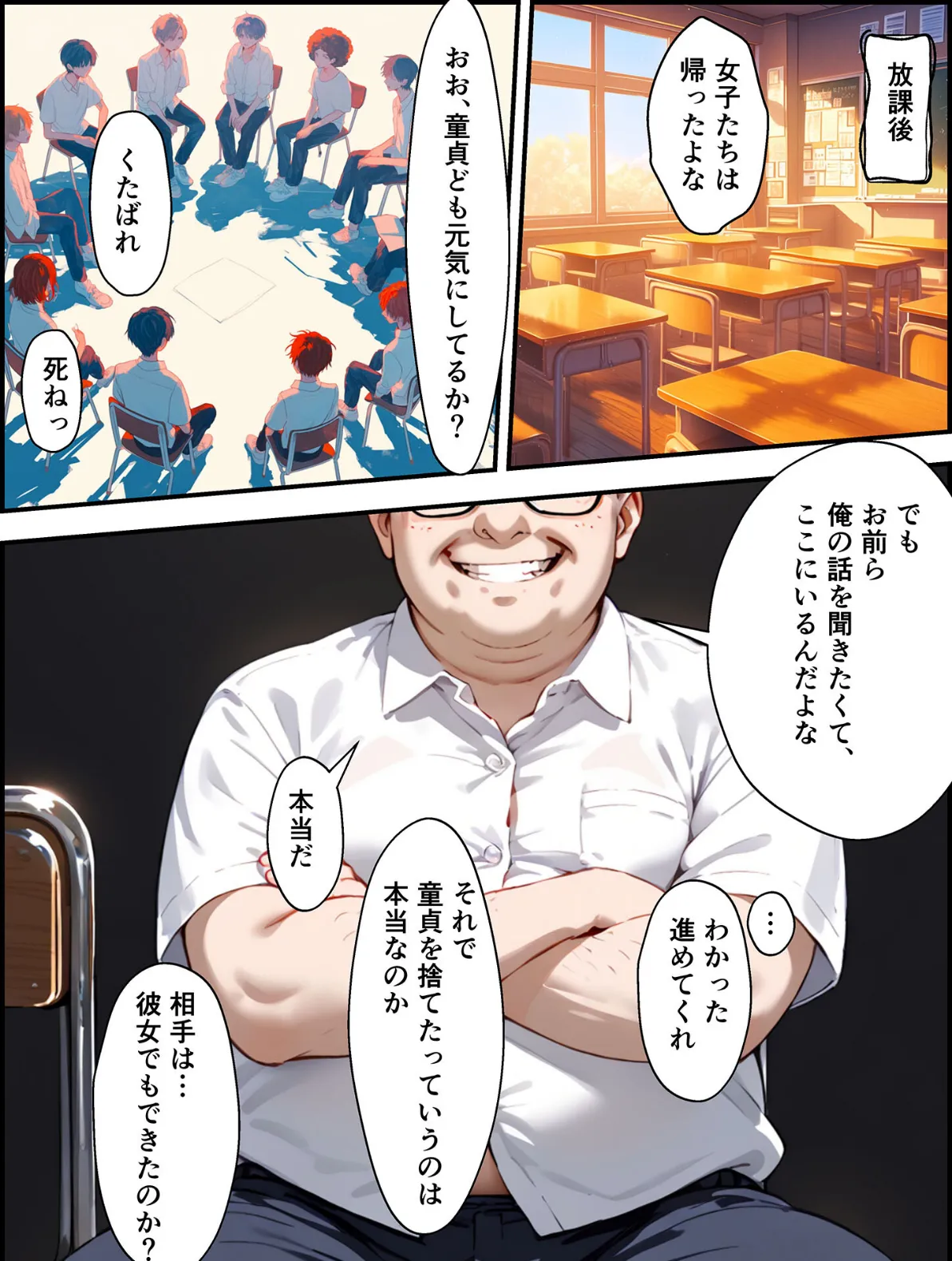 女手ひとつでボクを育ててくれた自慢の母がボクを守るためにいじめっ子の女になる話2 モザイク版 8ページ