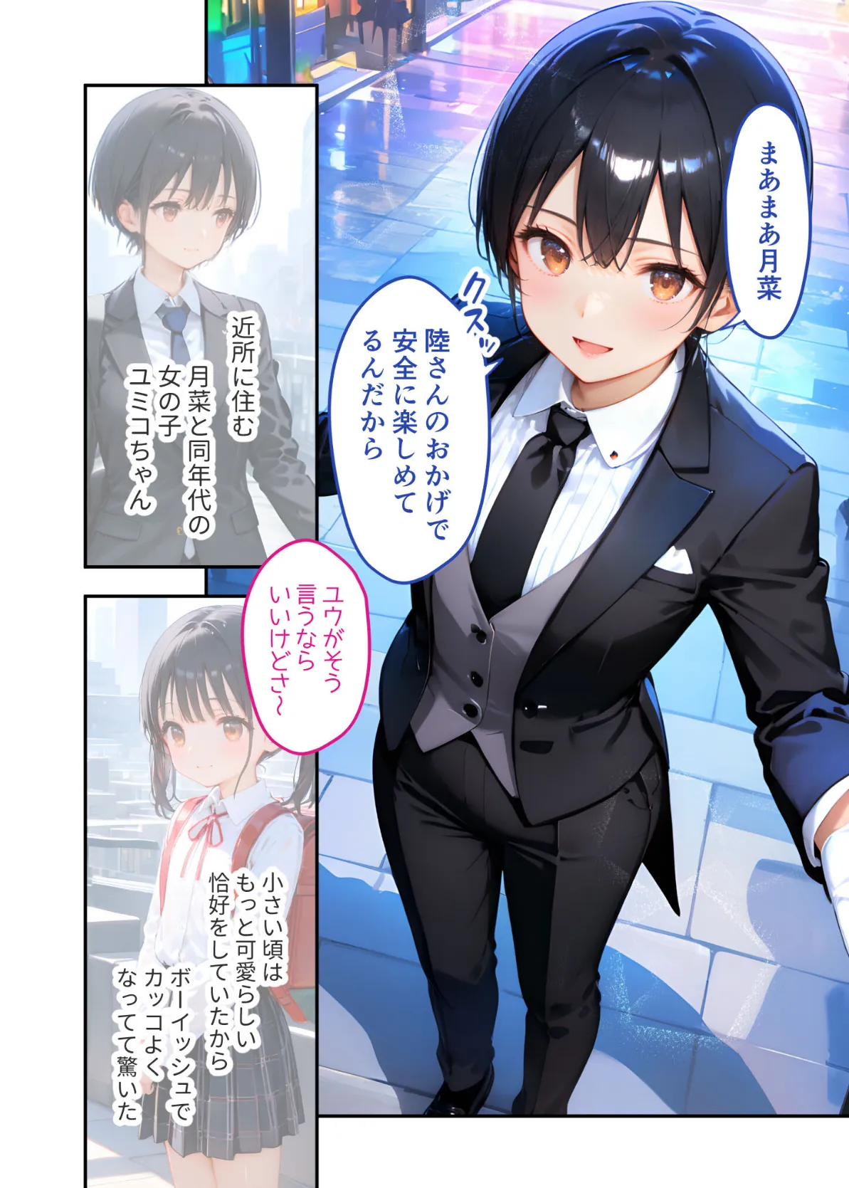 愛する義妹のえっちな罵倒 〜タイホしちゃうぞお義兄ちゃん〜 モザイク版 6ページ