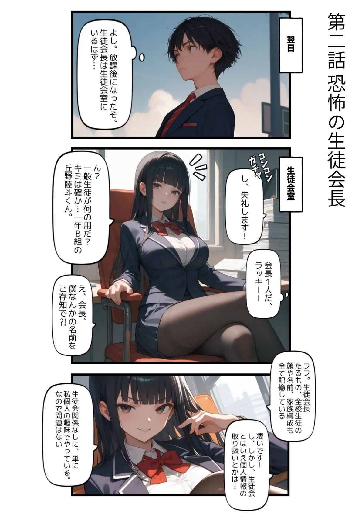 催●アプリでウザい妹と恐怖の生徒会長を支配する話 15ページ