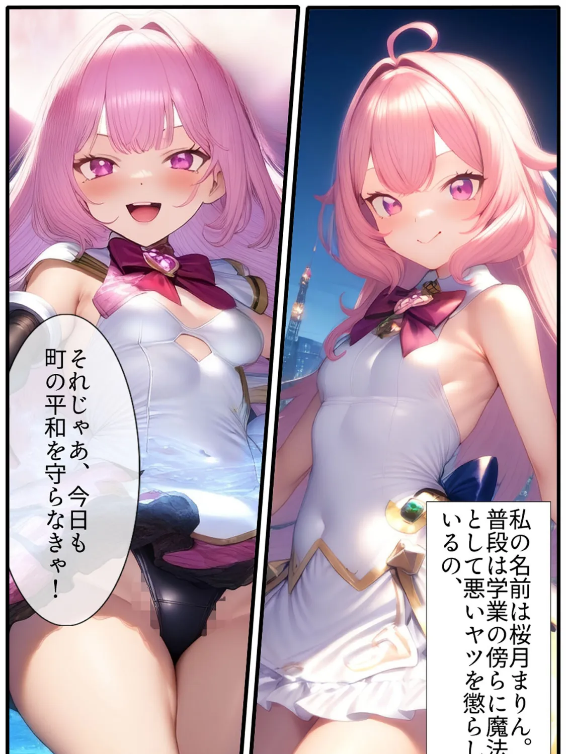 華聖麗姫スイートフラワーズ 1 〜淫濁まみれる・堕ちる麗姫〜 モザイク版 4ページ