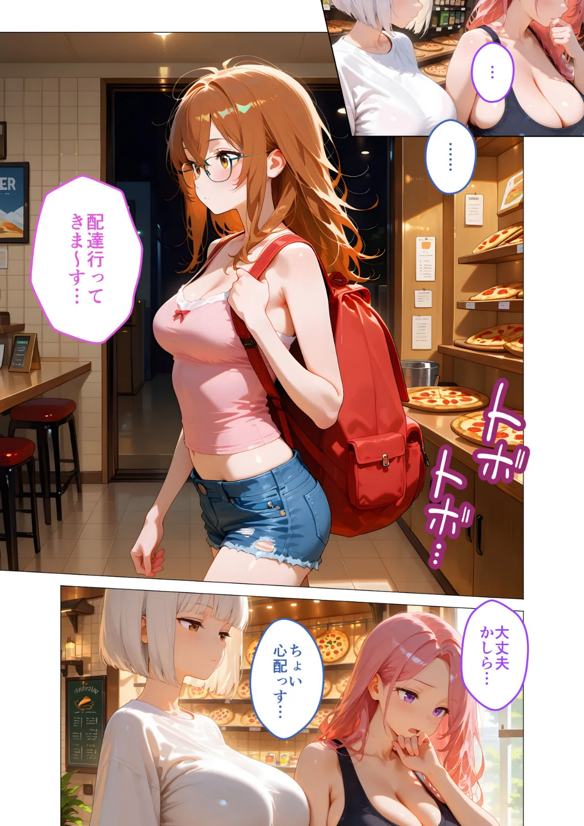 BiXXX Delivery 第6巻 〜どすけべ配達員のセックスデリ〜 モザイク版 5ページ