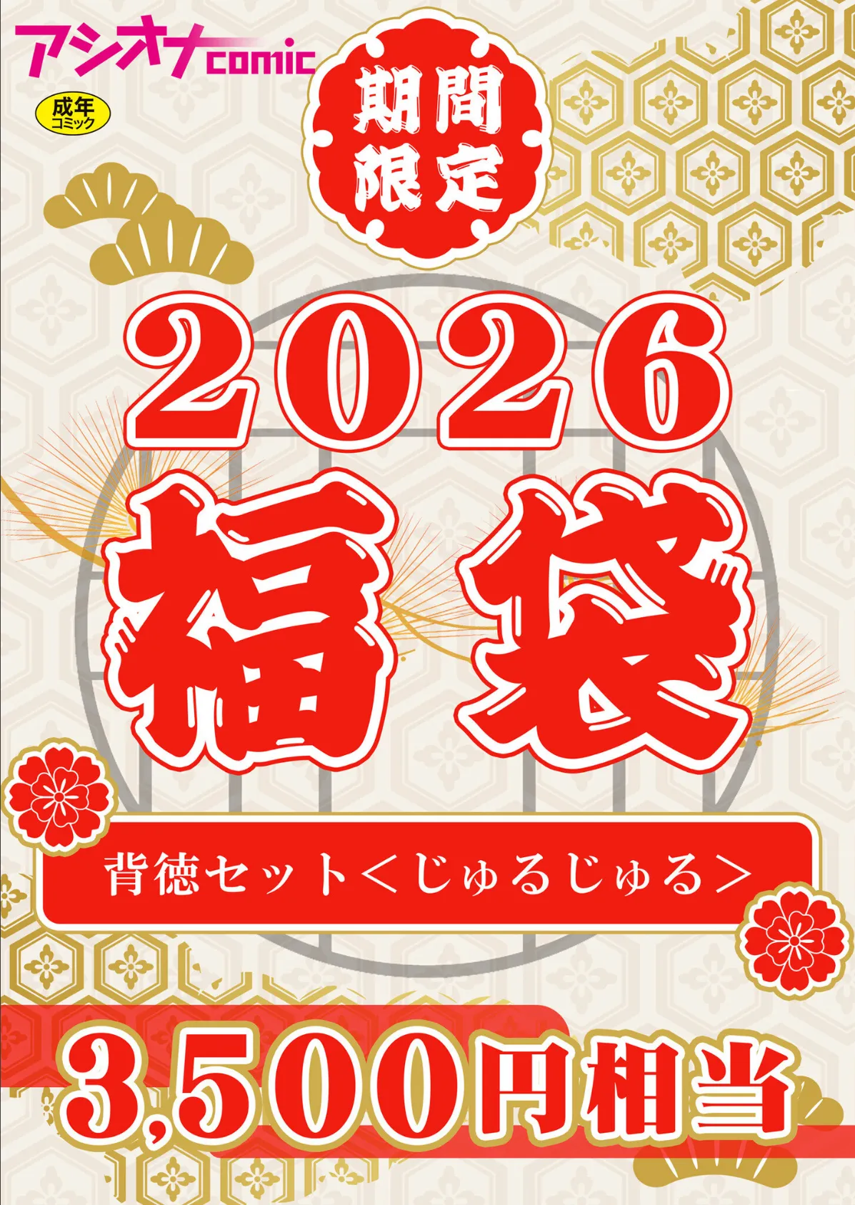 アシオナ福袋2026 背徳セット〈じゅるじゅる〉【18禁】